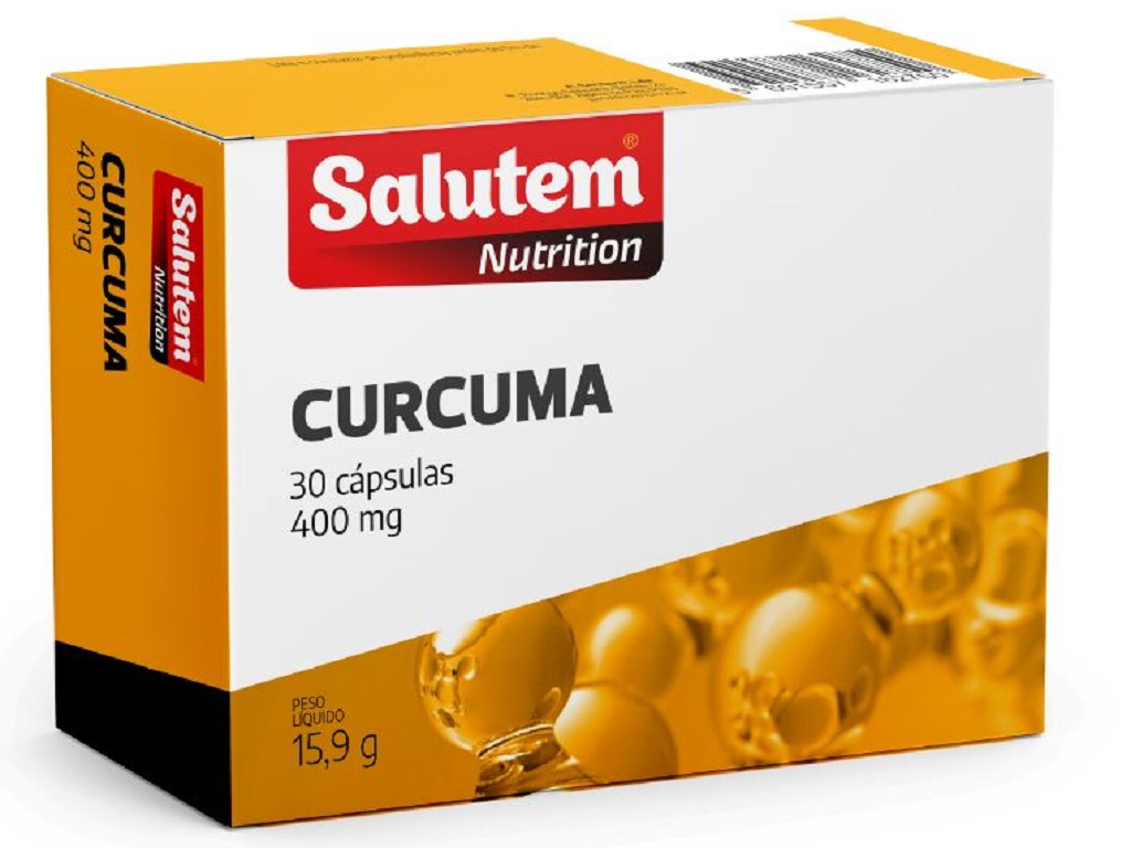 Suplemento Salutem Curcuma 30 Cápsulas Salutem