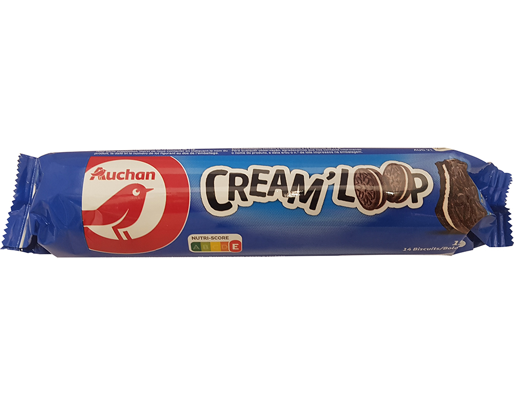 Bolachas Auchan Sandwish Tubo Cacau 154g Auchan