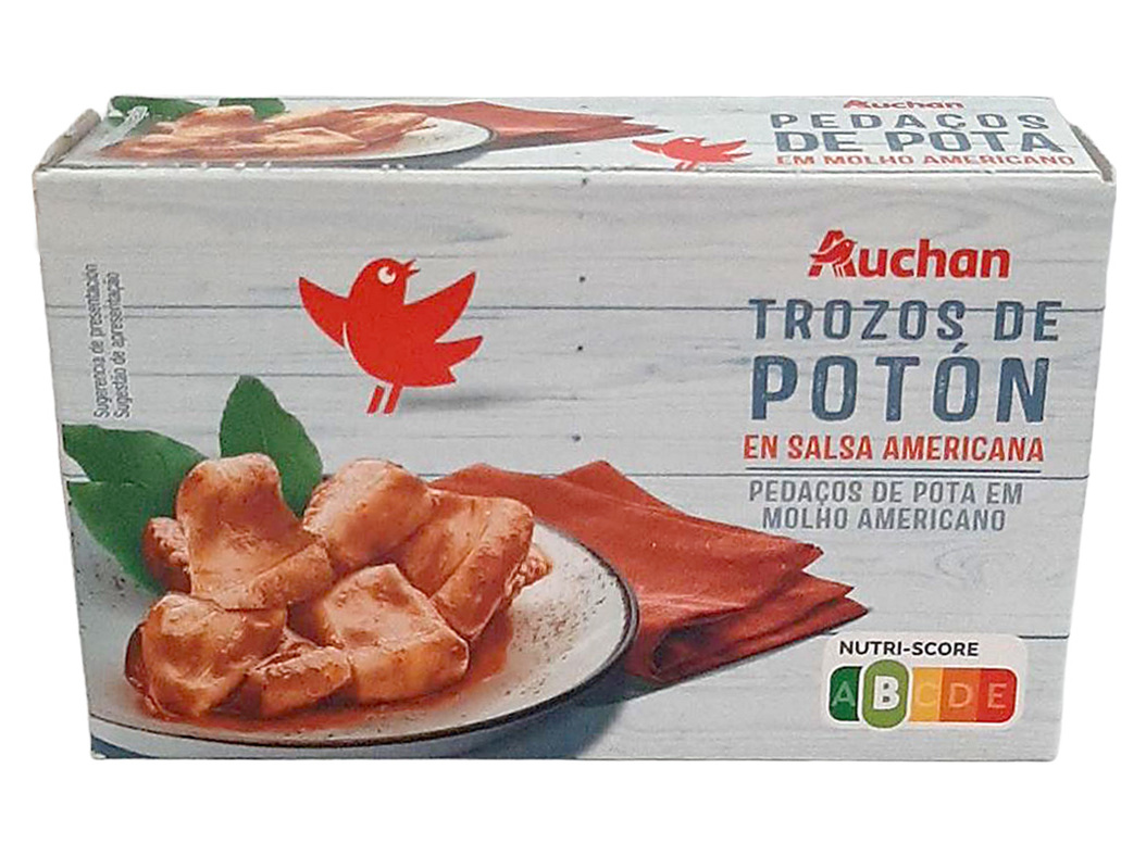 Pota Pedaços Auchan Em Molho Americano 115 (72) G Auchan