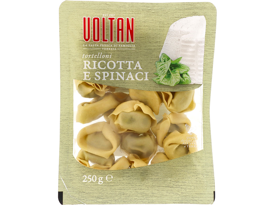 Tortelloni Voltan Ricotta E Espinafres 250g Auchan
