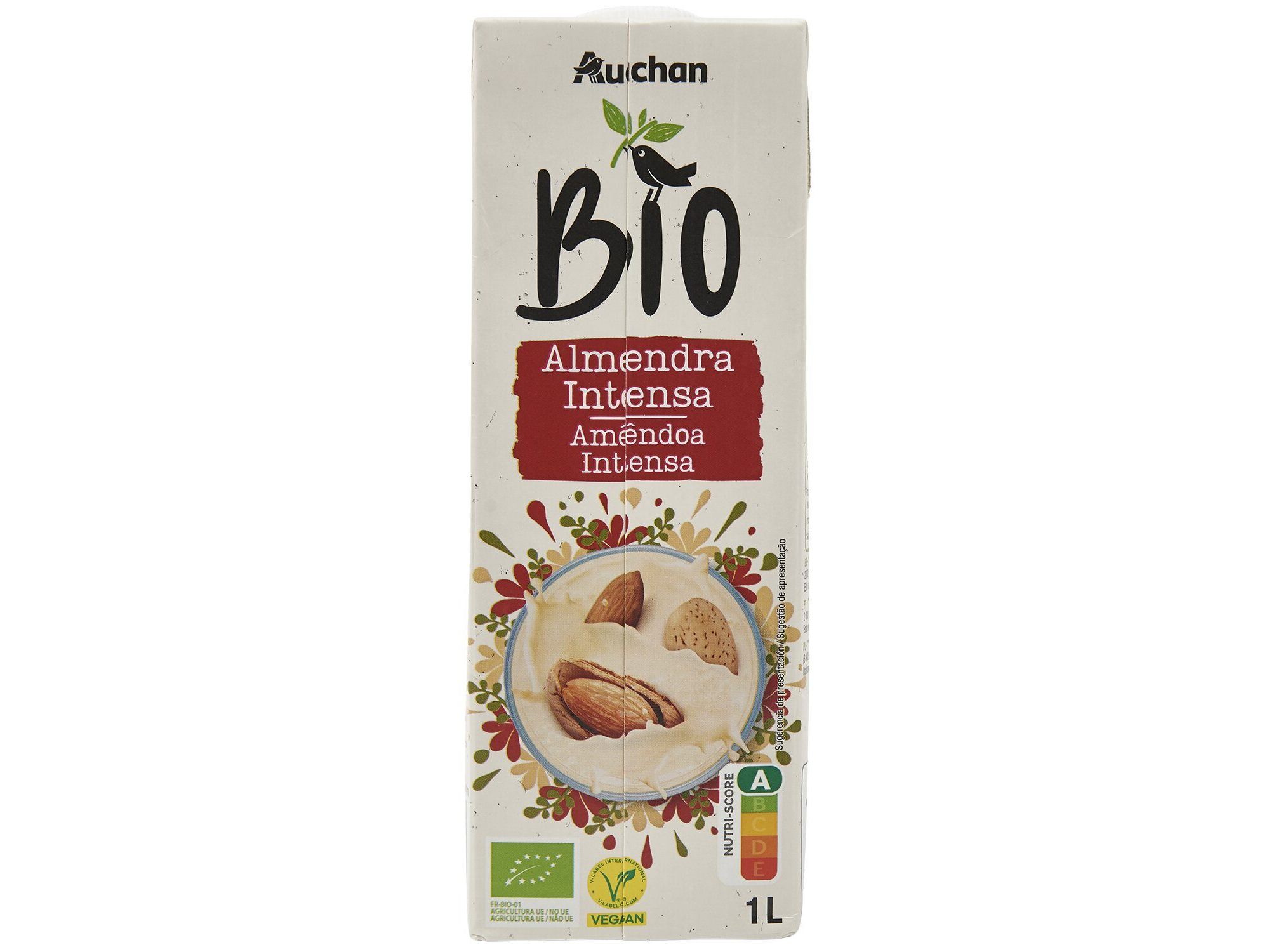 Bebida Auchan De Amêndoa Bio 1l Auchan Bio