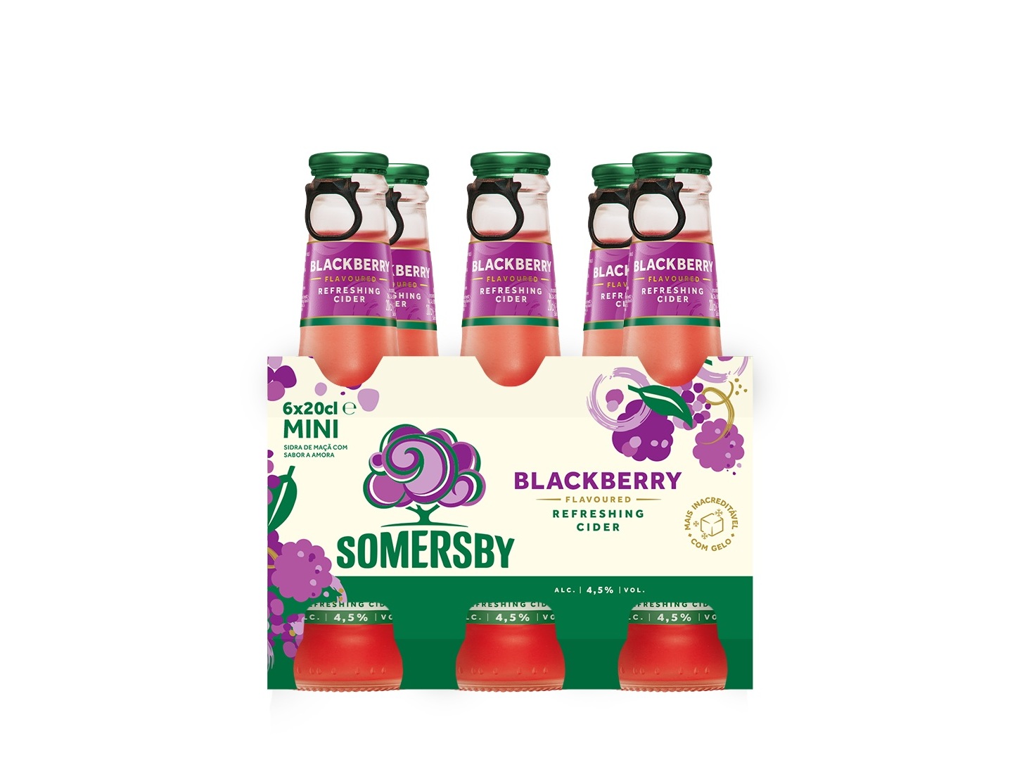 Sidra Somersby Blackberry Tp 6x0.20l Somersby