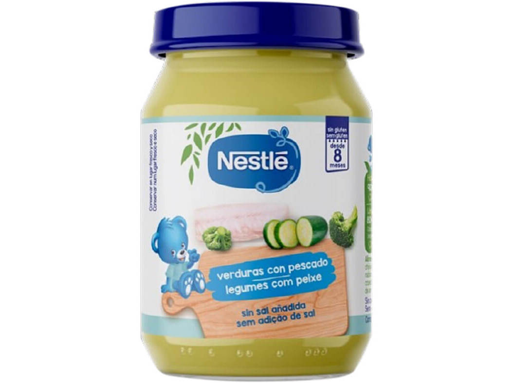 Refeição nestlé legumes com peixe 190g