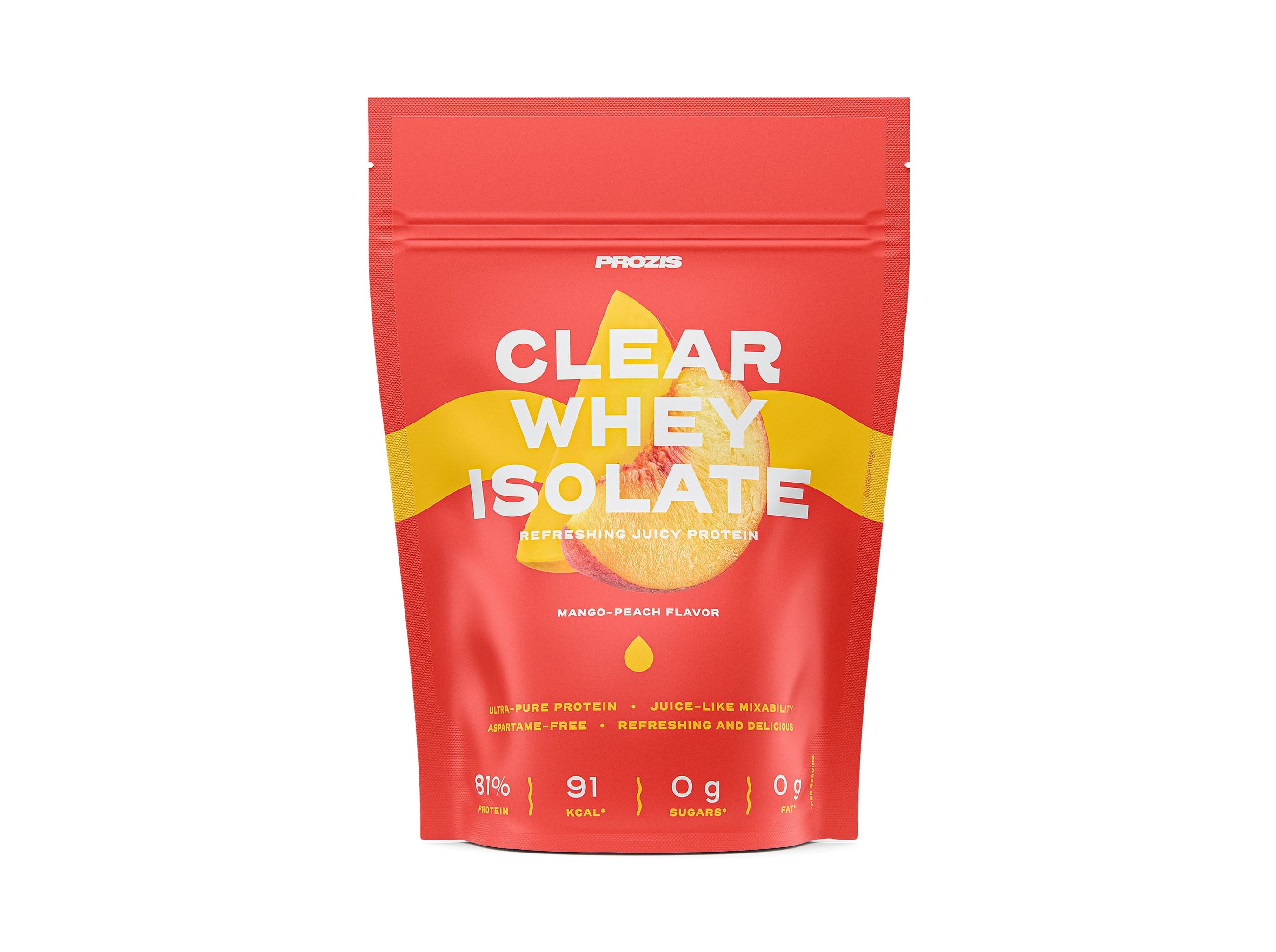 Clear Whey Isolate Prozis Manga E Pêssego 500g