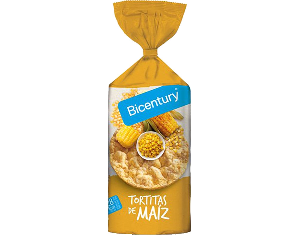 Tortitas bicentury milho 130g
