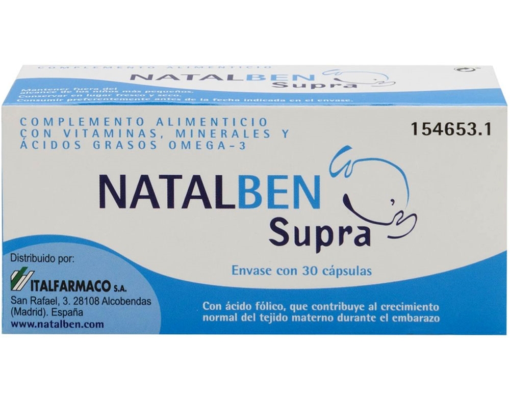 Suplemento Natalben Supra 30 Capsulas Natalben