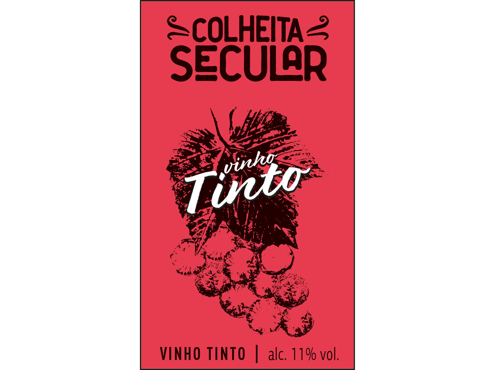 Vinho Tinto Colheita Secular 250 Ml Colheita Secular