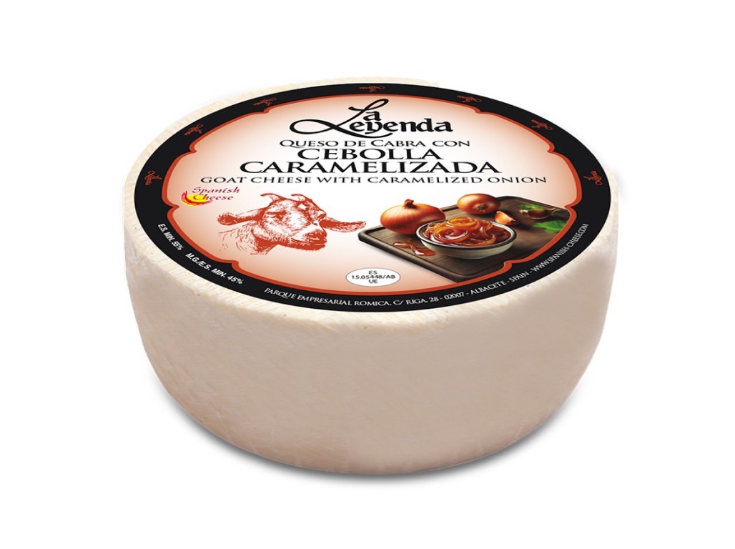 Queijo La leyenda Cabra Cebola Caramelizada Kg