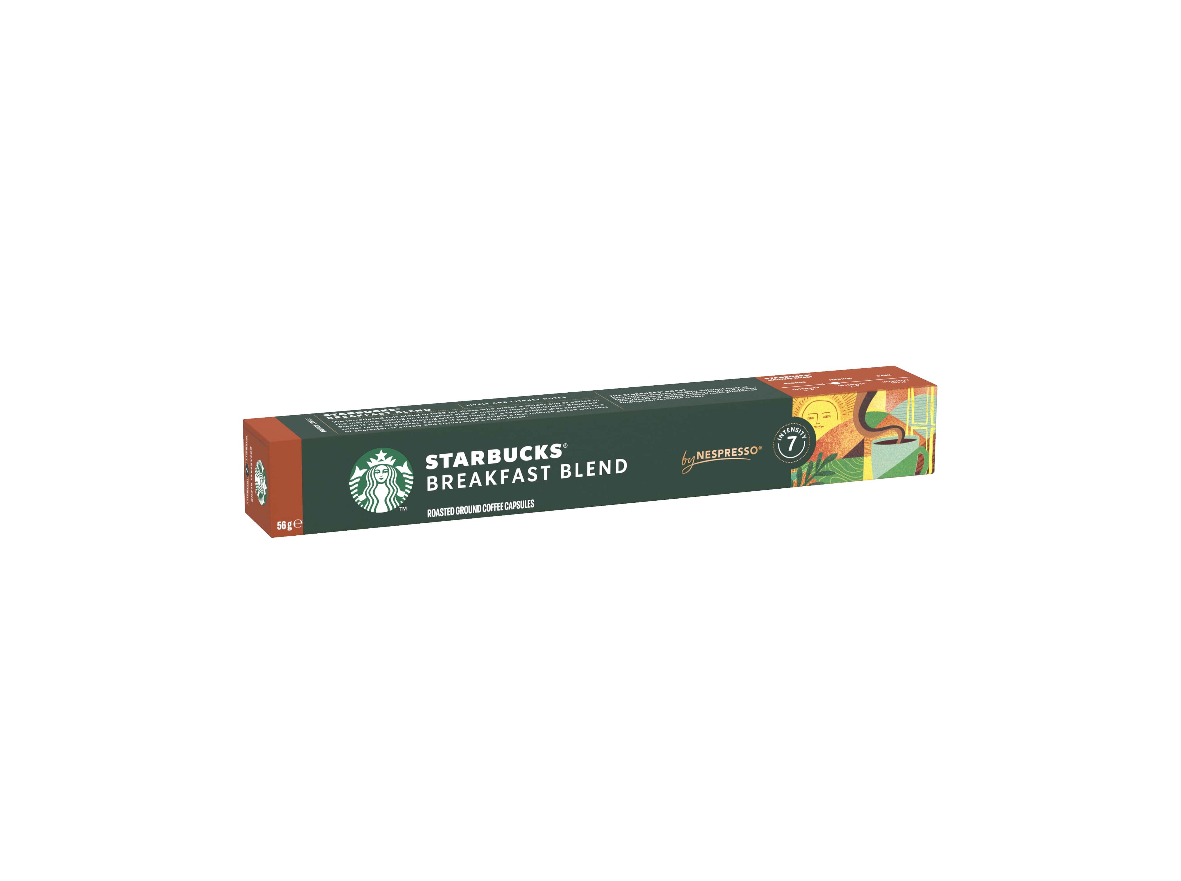 Cápsulas starbucks nsp breakfast blend 10 un
