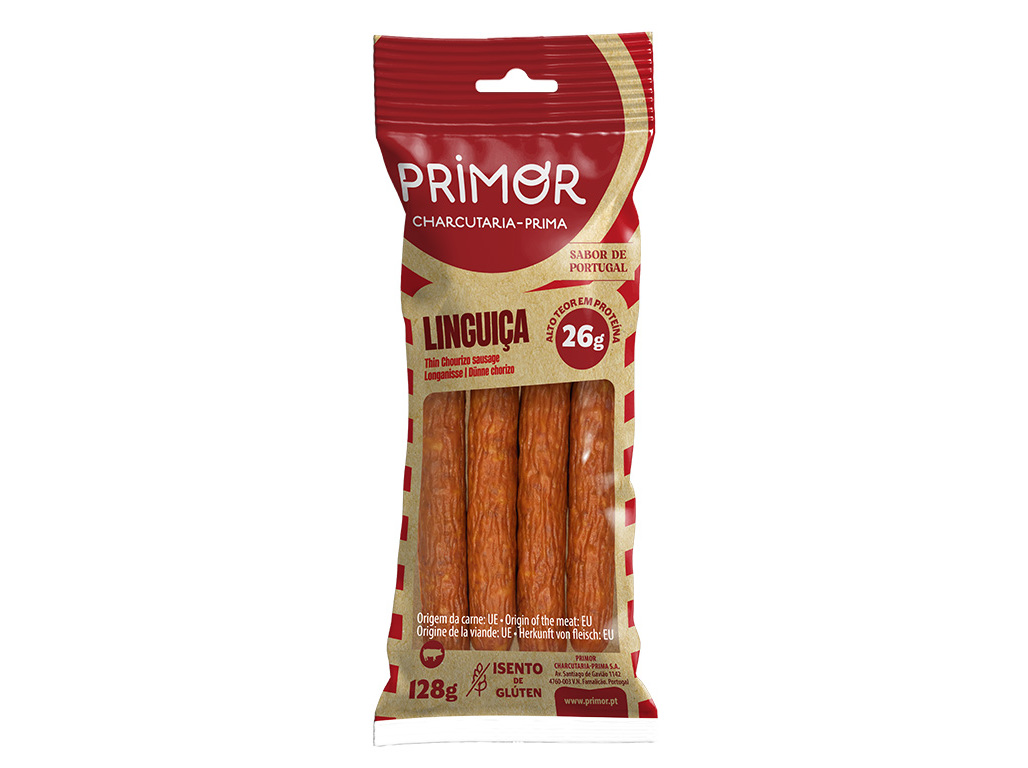 Linguiça Primor 128g Primor