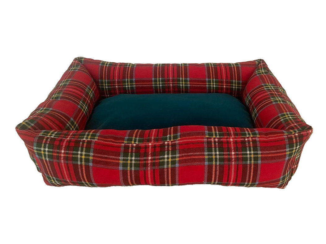 Cama Para Cão Mmpet Xadrez 50x35cm