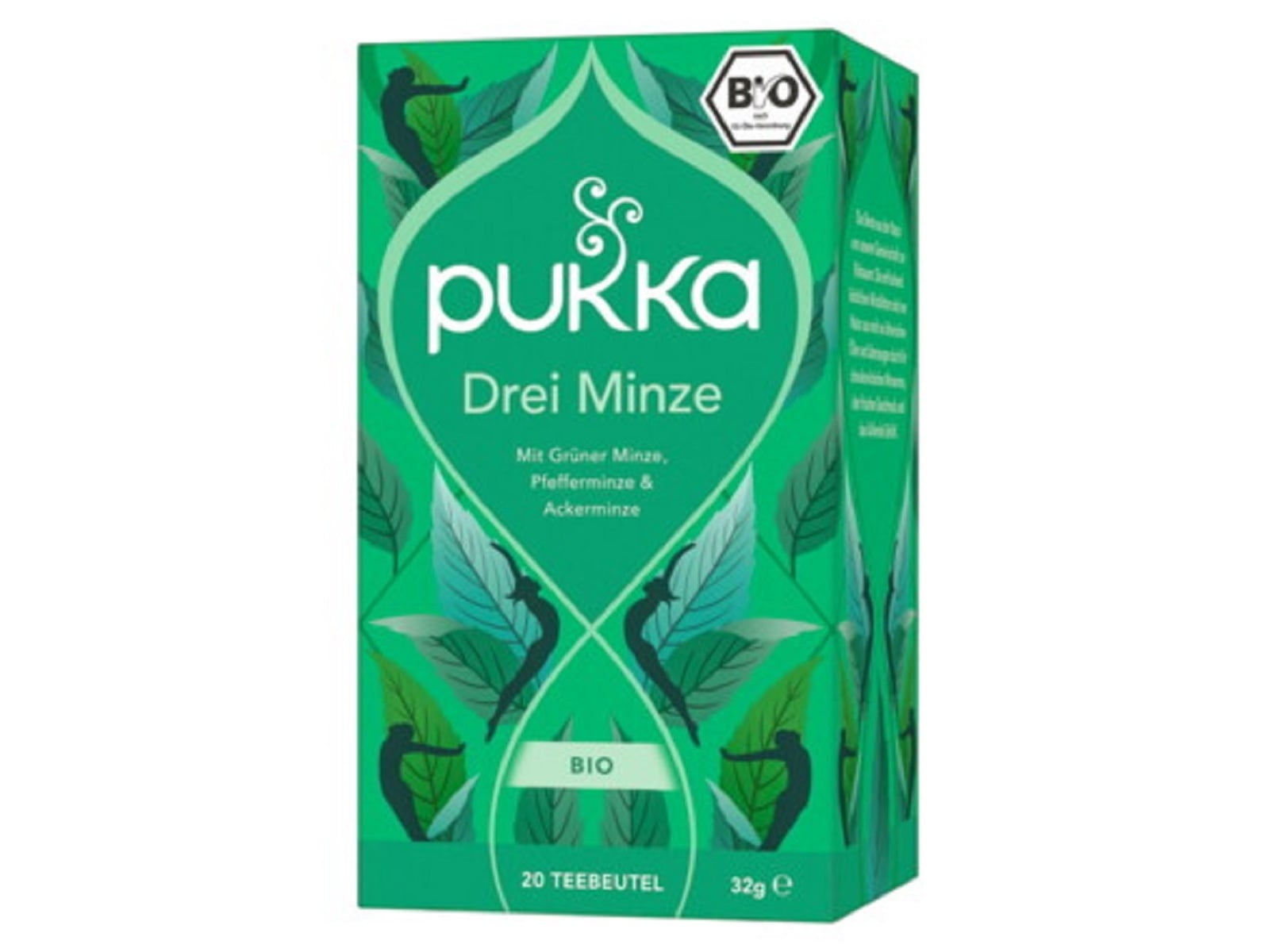Chá Bio Pukka 3 Mentas 20 Saquetas Pukka