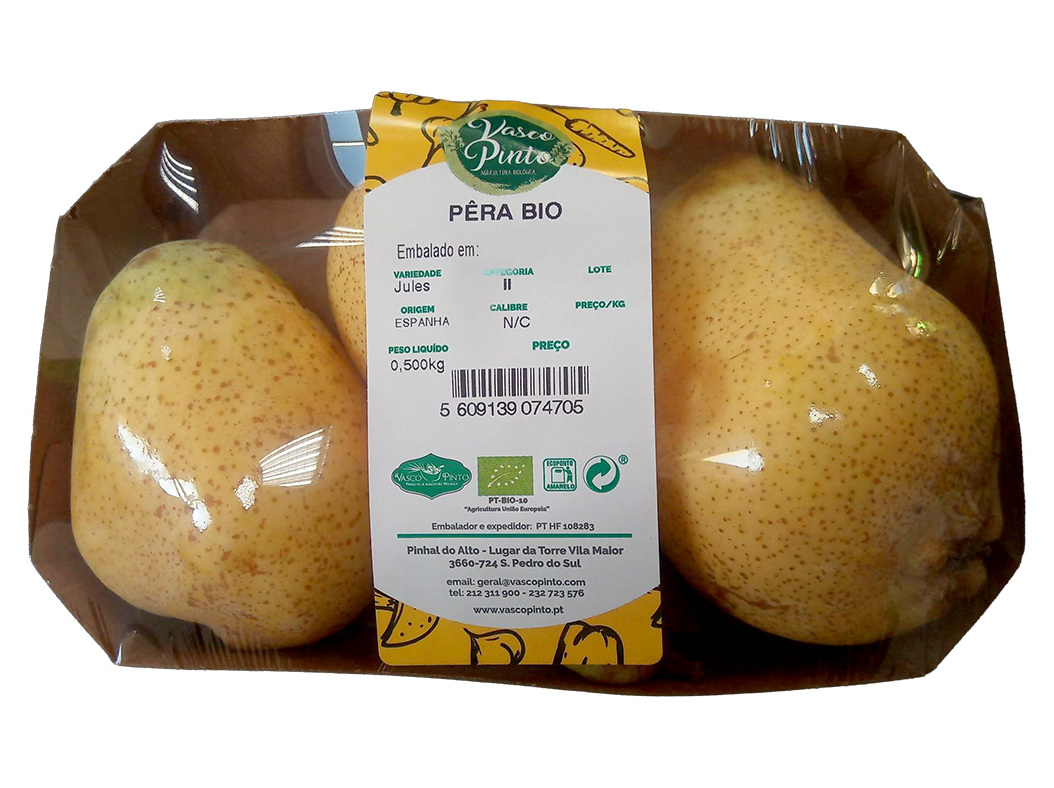 Pêra vasco pinto packham bio 500g