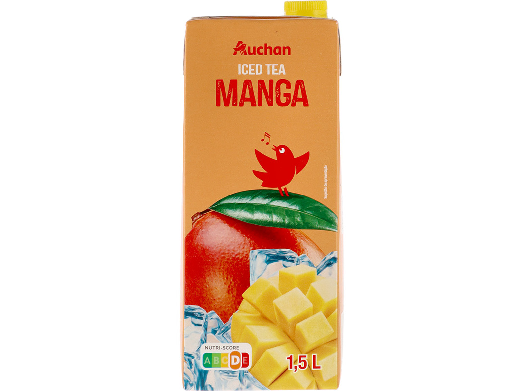Iced Tea Auchan Manga Brick 1.5l Auchan