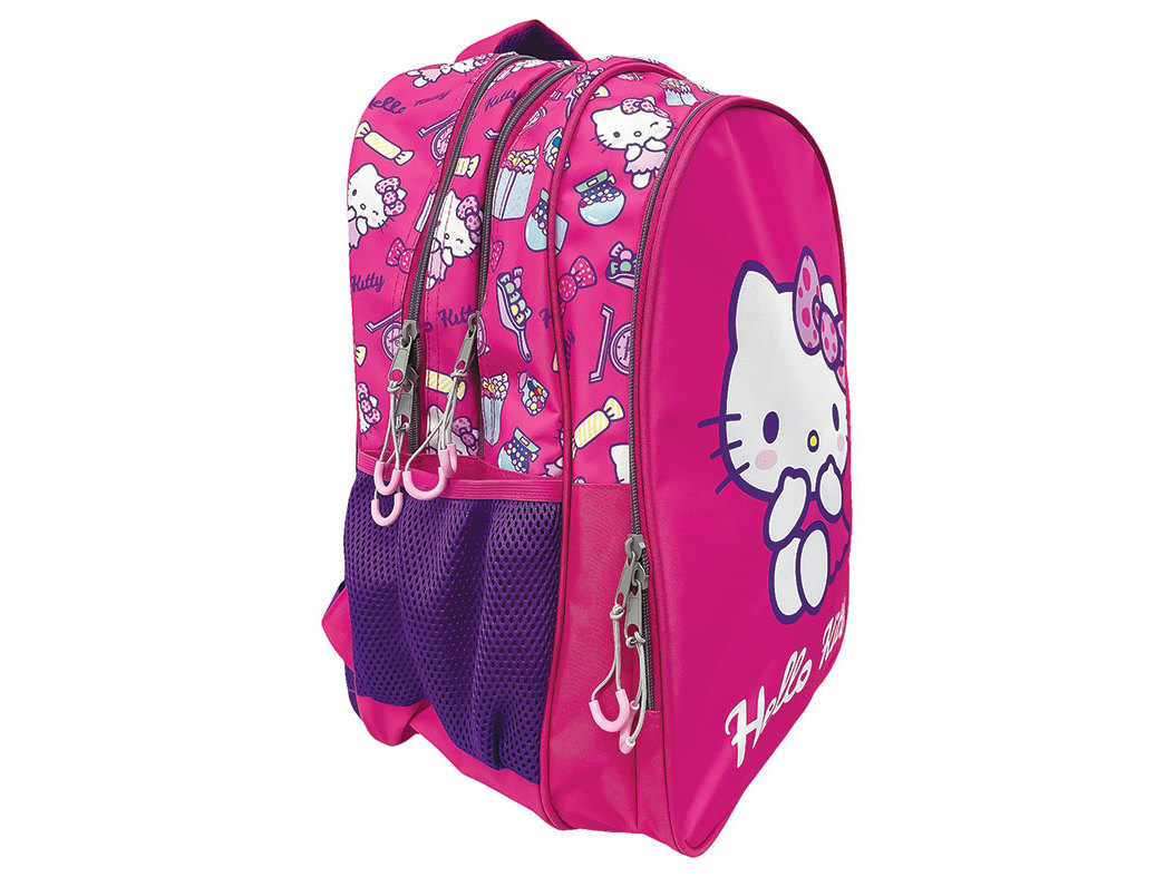 Mochila grande hello kitty 35x46x20cm