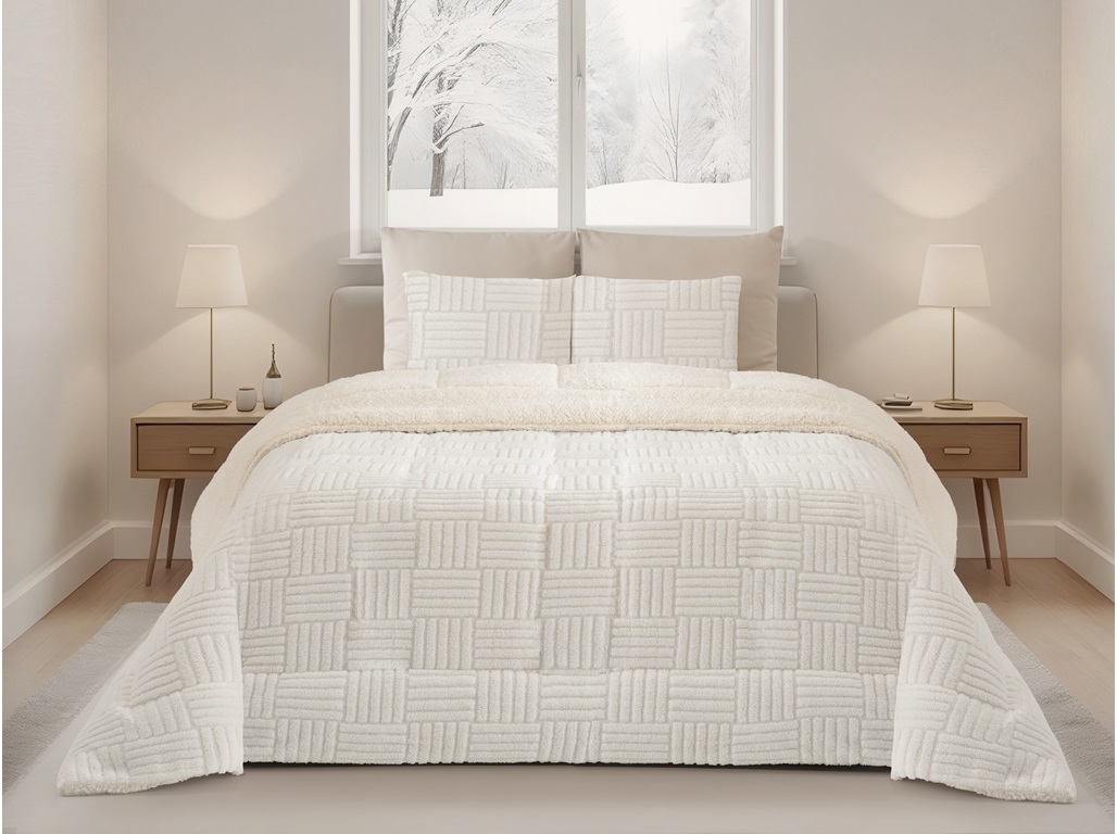 Edredão Jackard Homespecial Flannel Sherpa 240x260