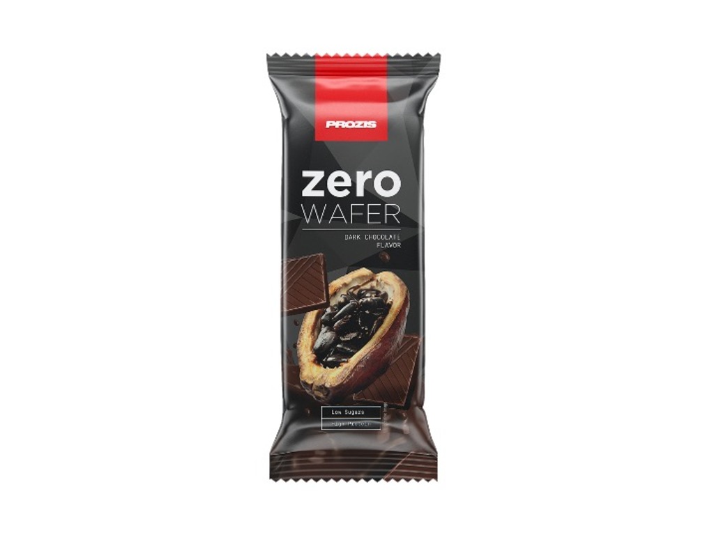 Wafer prozis zero proteica chocolate preto 40g