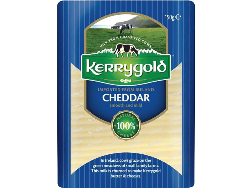 Queijo Kerrygold White Cheddar Fatias 150 G White Cheddar