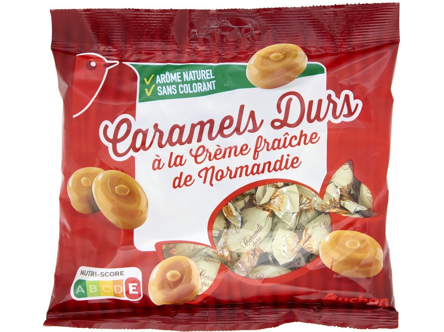 Caramelos Auchan Com Natas Da Normandia 175g Auchan