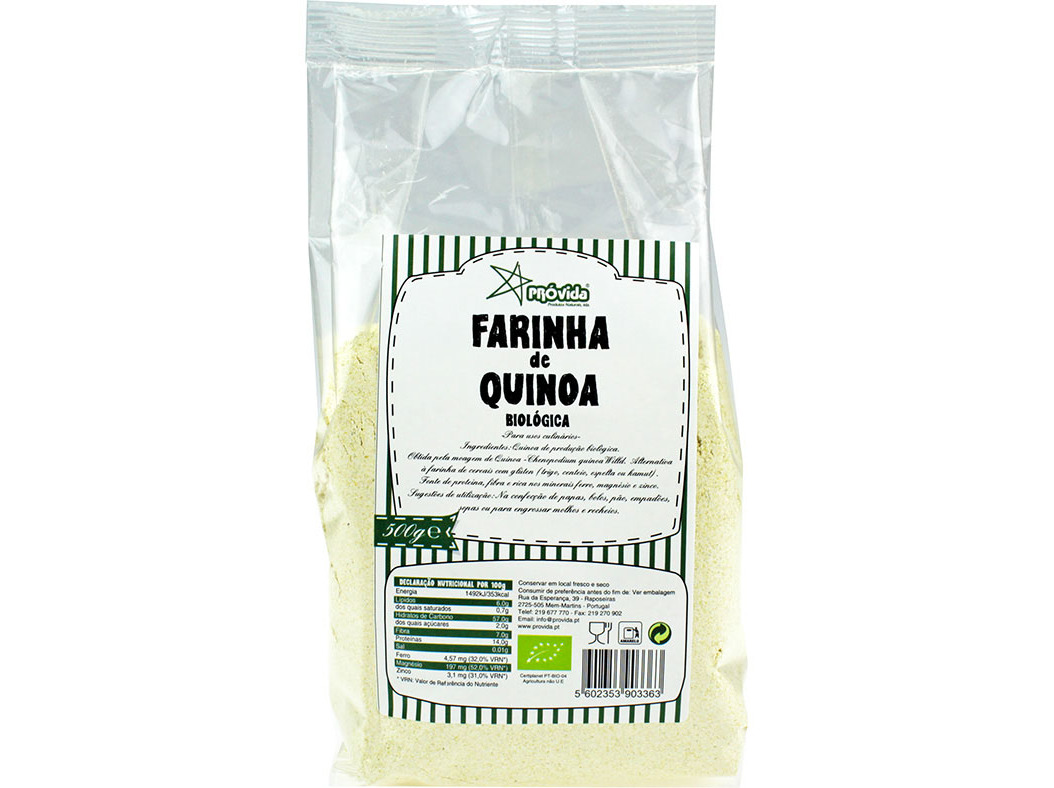 Farinha provida de quinoa bio 500g