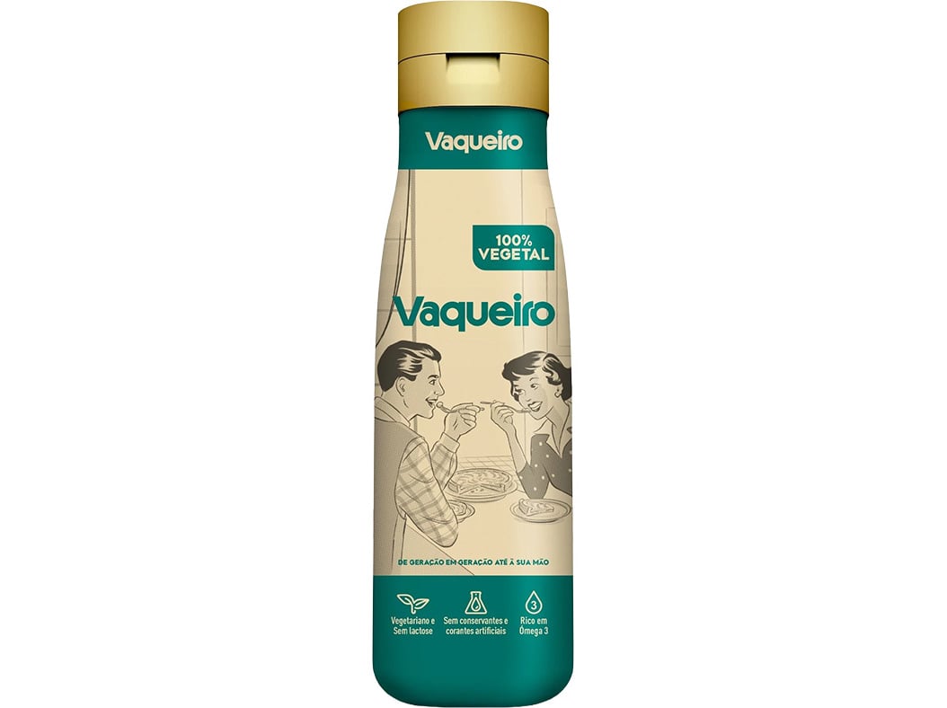 Creme vaqueiro vegetal culinária líquido 500ml