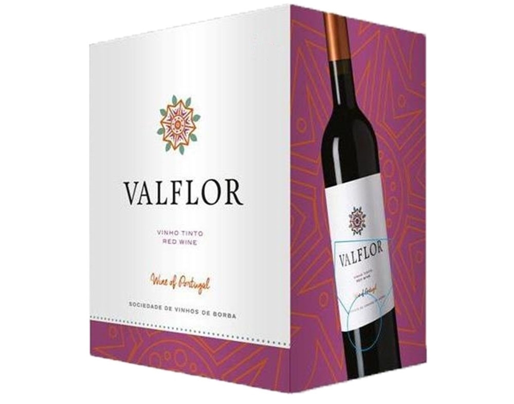 Vinho Tinto Valflor Bag In Box 5l Valflor