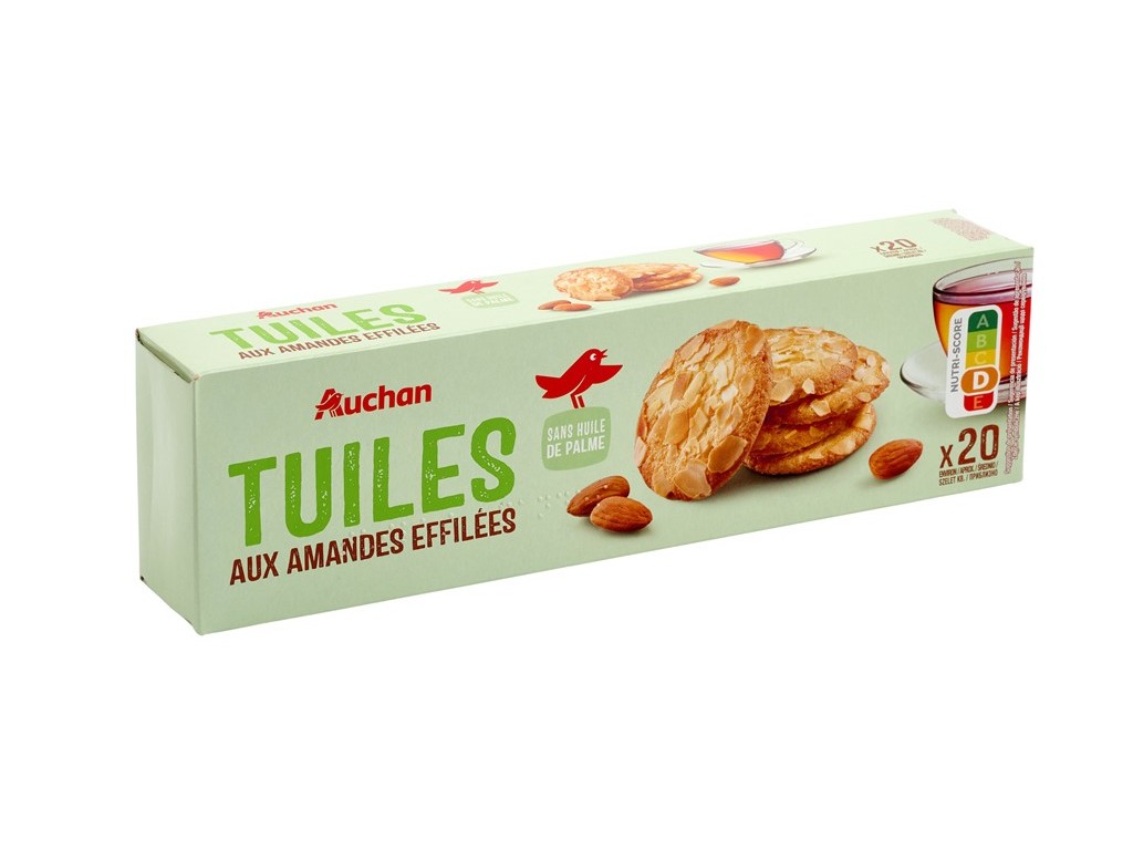 Bolacha Auchan Com Amêndoas 100g Auchan