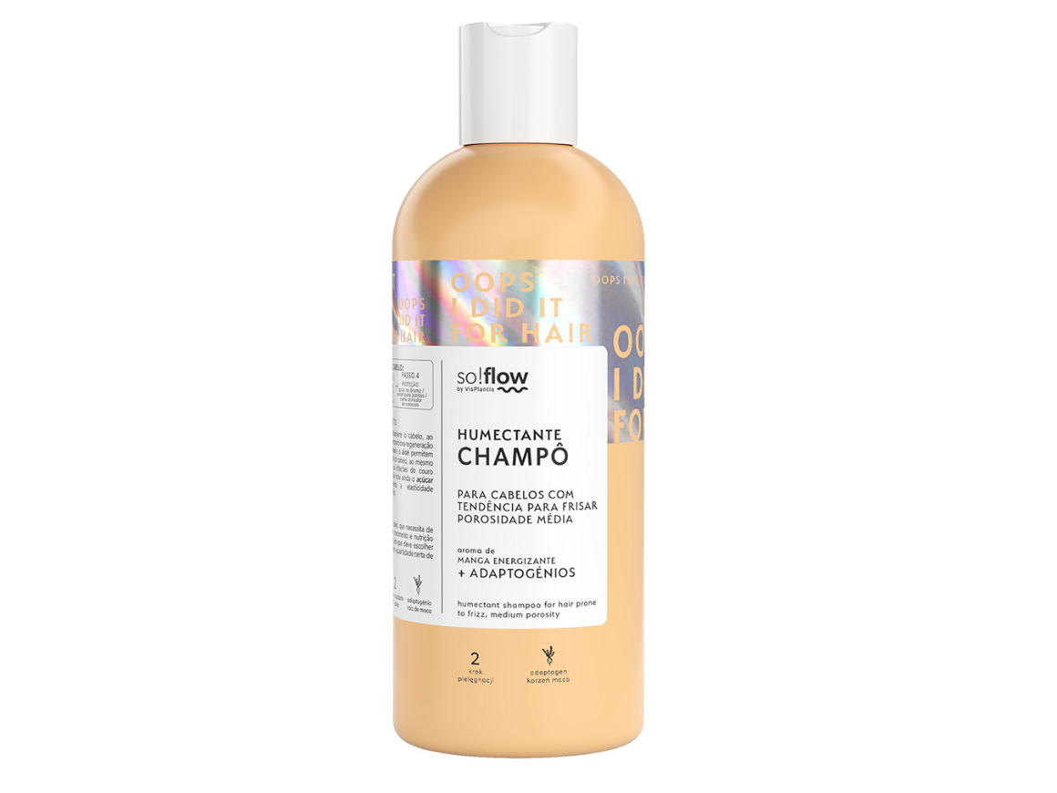 Champo soflow porosidade média frizz 400ml