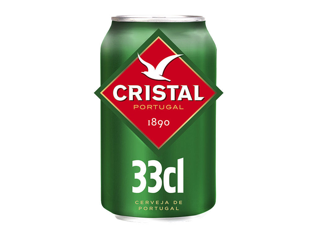 Cerveja Cristal Lata 0.33l Cristal