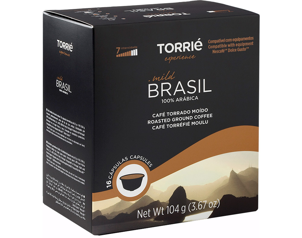 Cápsulas torrié café brasil dolce gusto 16un