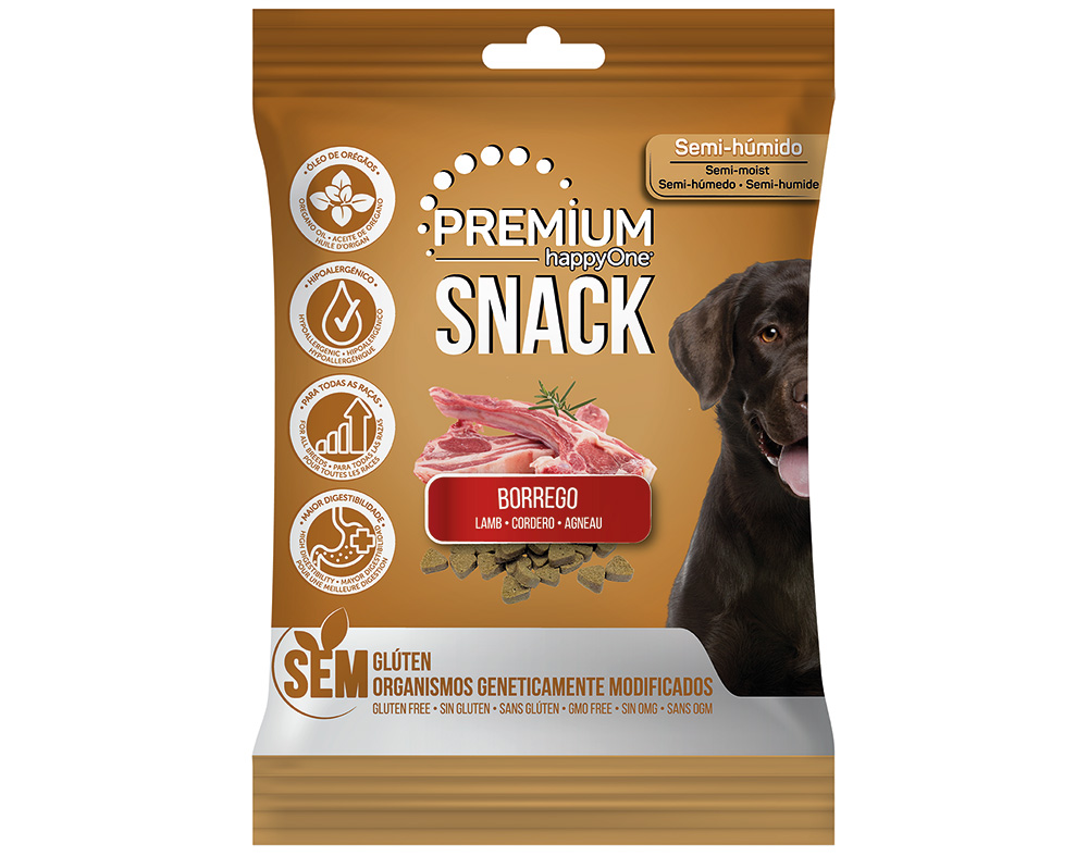 Snack Para Cão Happyone Premium Com Borrego 100g