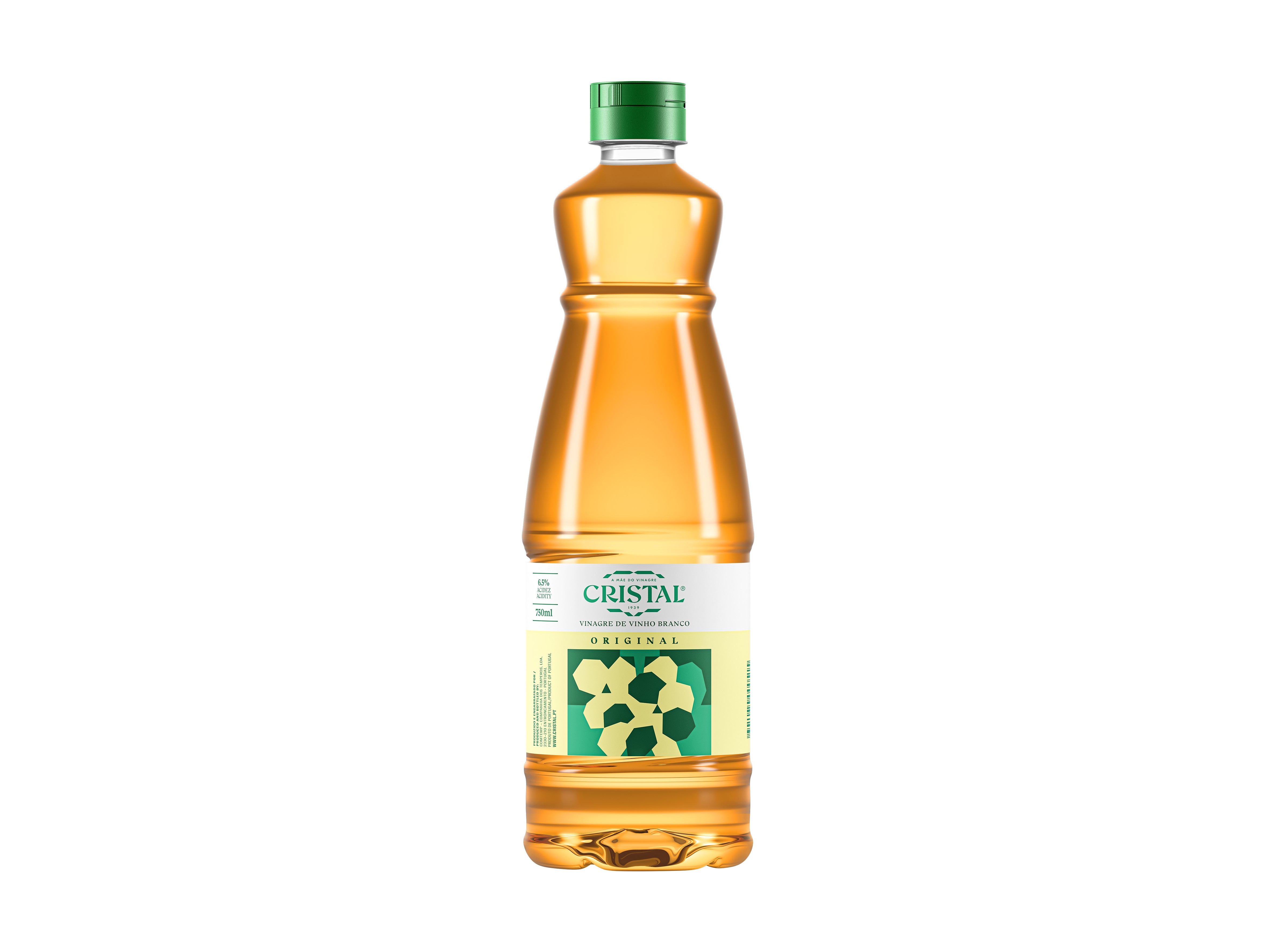 Vinagre Vinho Branco Cristal 750ml Cristal