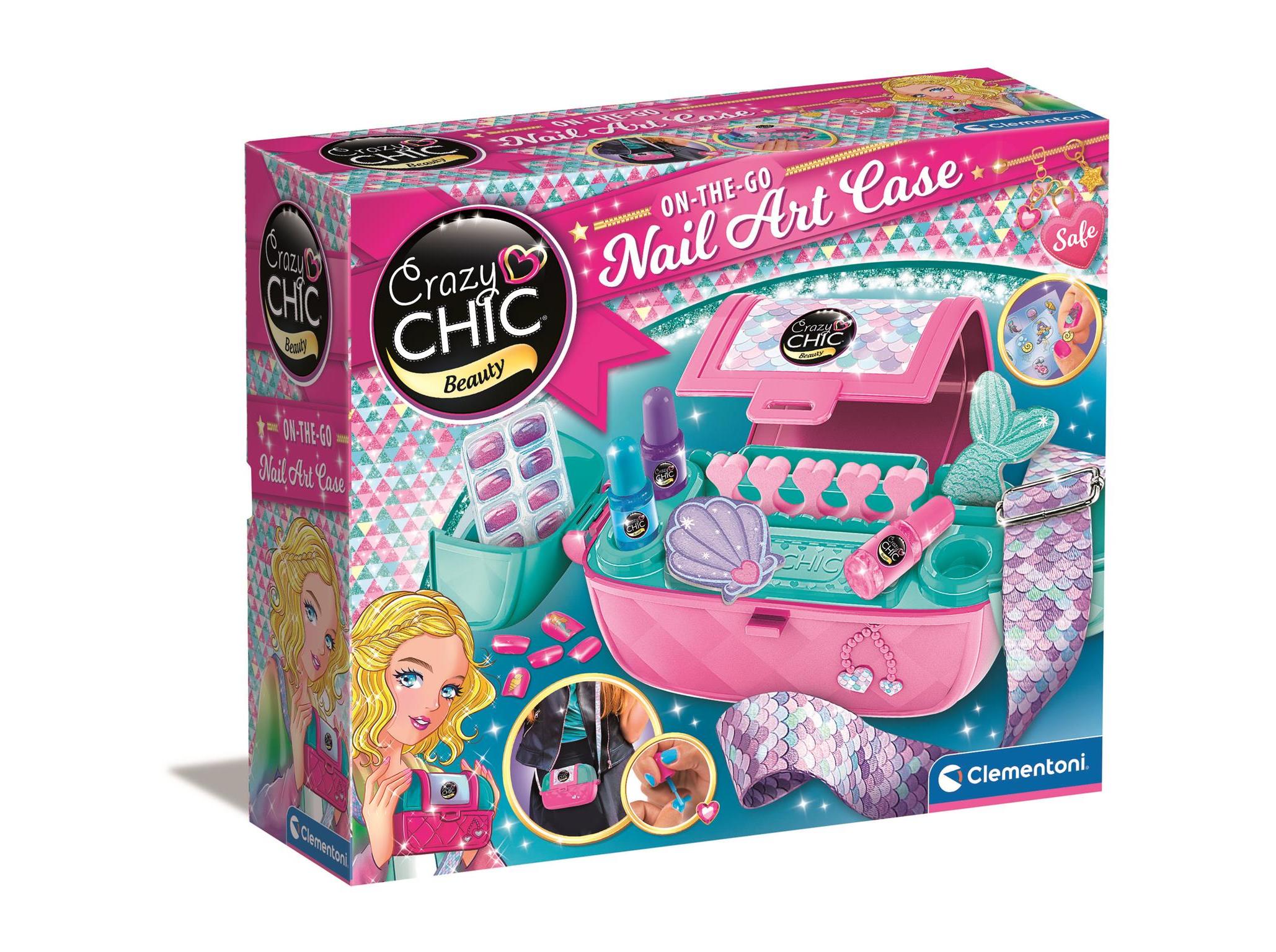Nail art case crazy chic clementoni