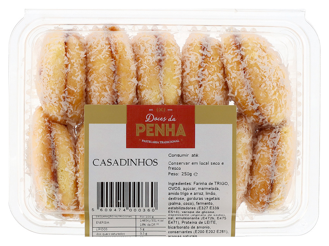 Casadinhos doces da penha 250g