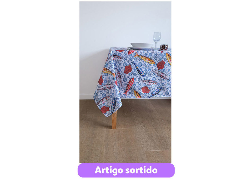 Toalha mesa homespecial anti-nodoas 150x150cm modelos sortidos