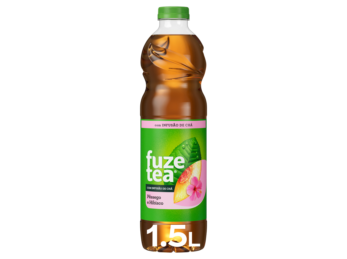 Ice Tea Fuze Tea Pêssego-hibisco 1.5l