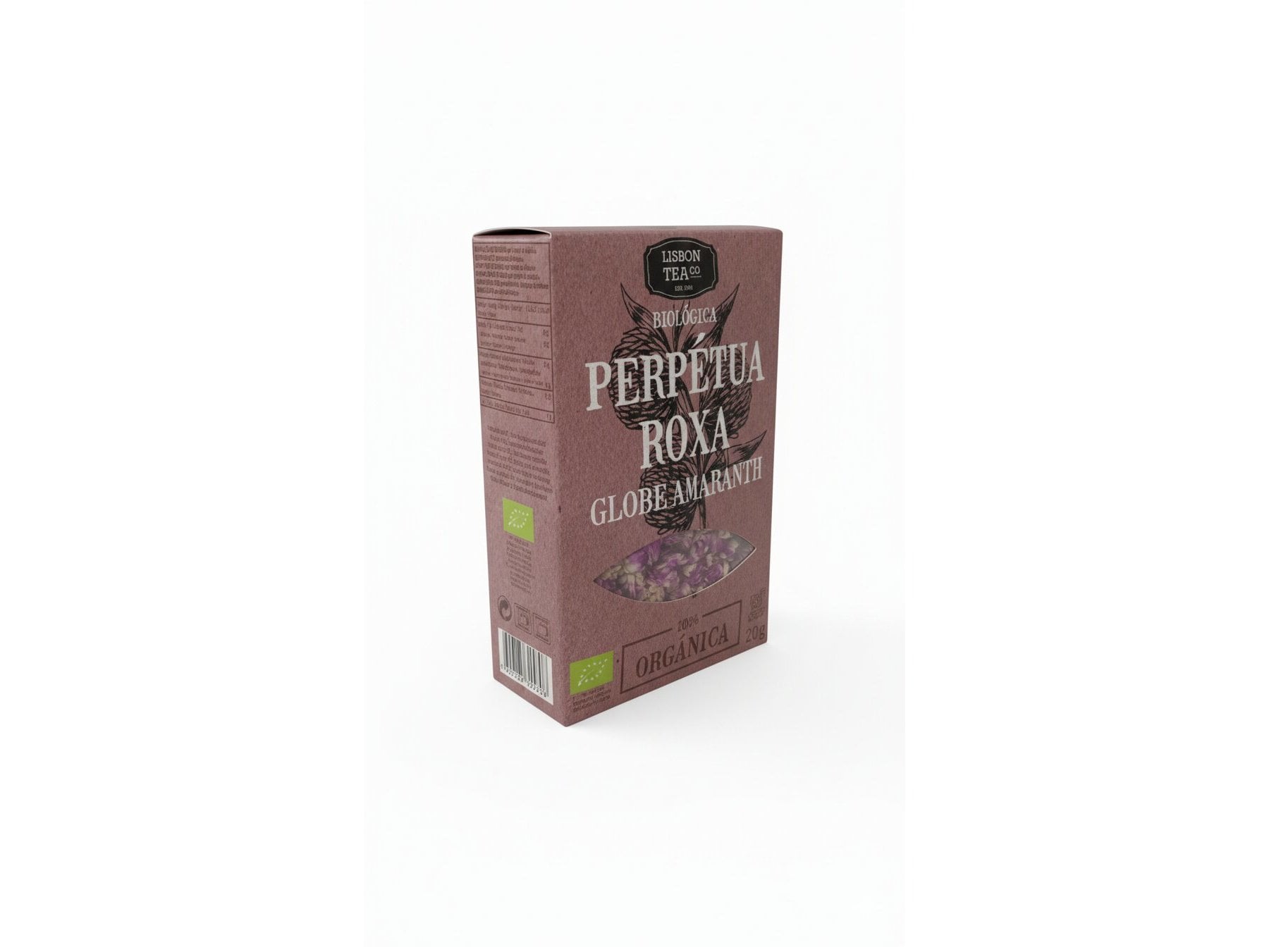 Infusão Bio Lisbon Tea Co. Perpétua-roxa 30g Lisbon Tea Co.