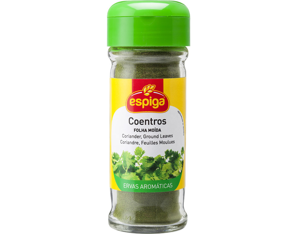 Especiaria espiga coentros folha moída 30g