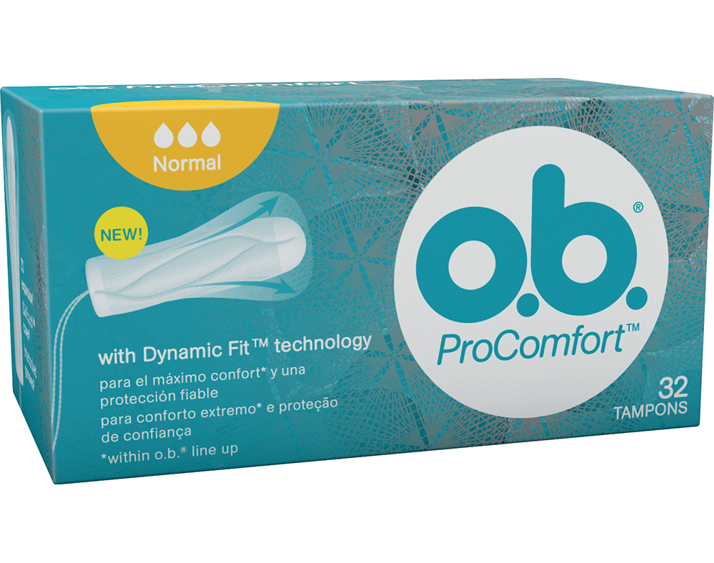 Tampões O.b Proconfort Normal 32un