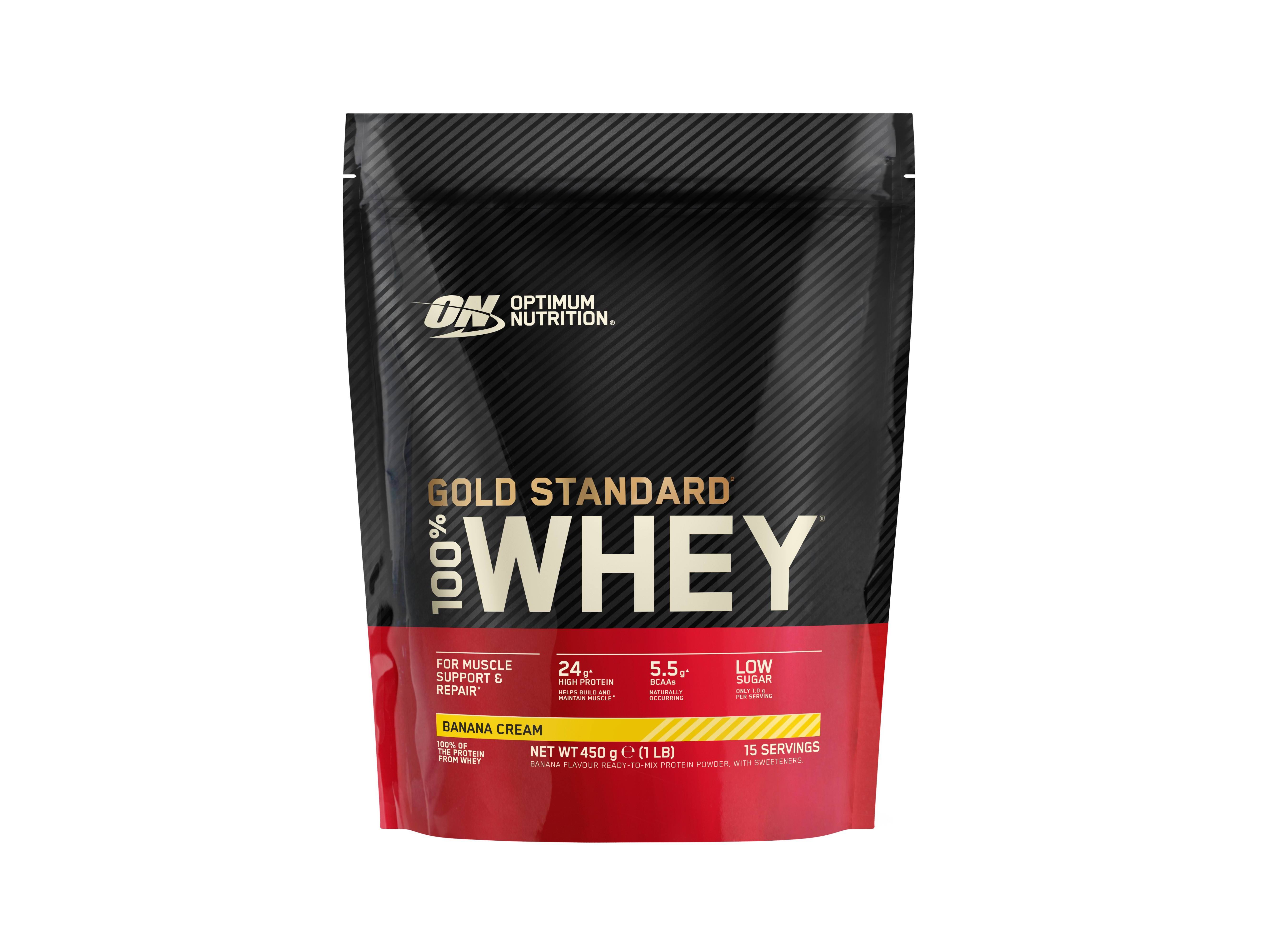 Proteina whey optim nut banana 450g