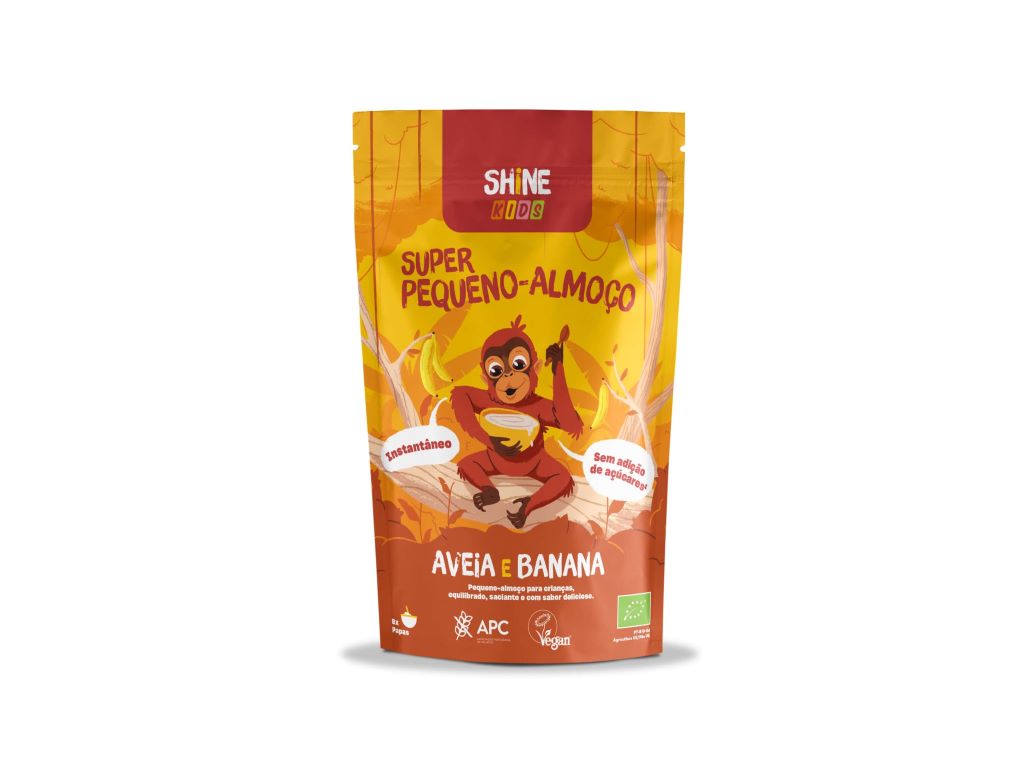Mix pequeno almoço shine kids banana bio 300g