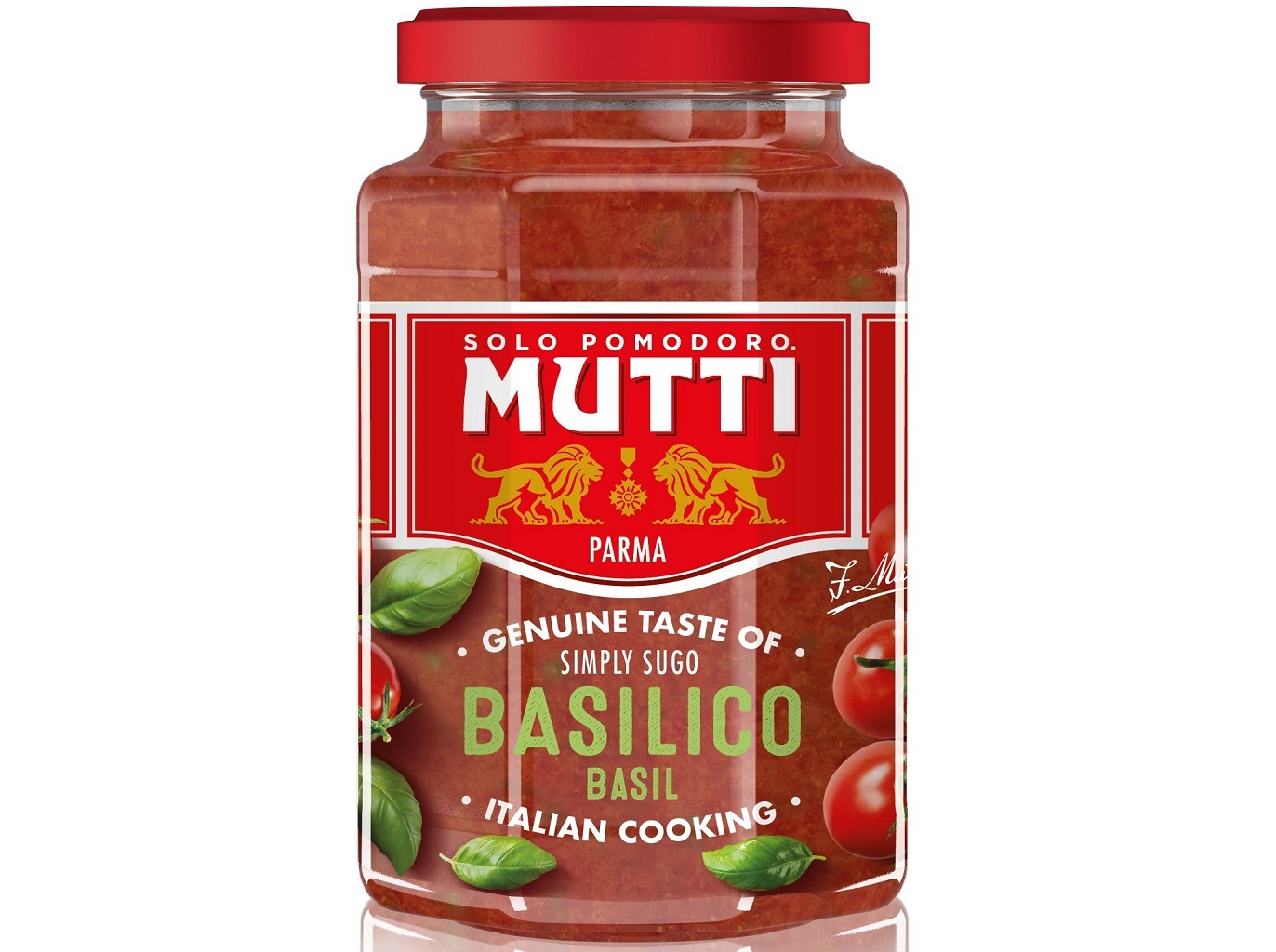 Molho Mutti Tomate Com Manjericão 400g Mutti