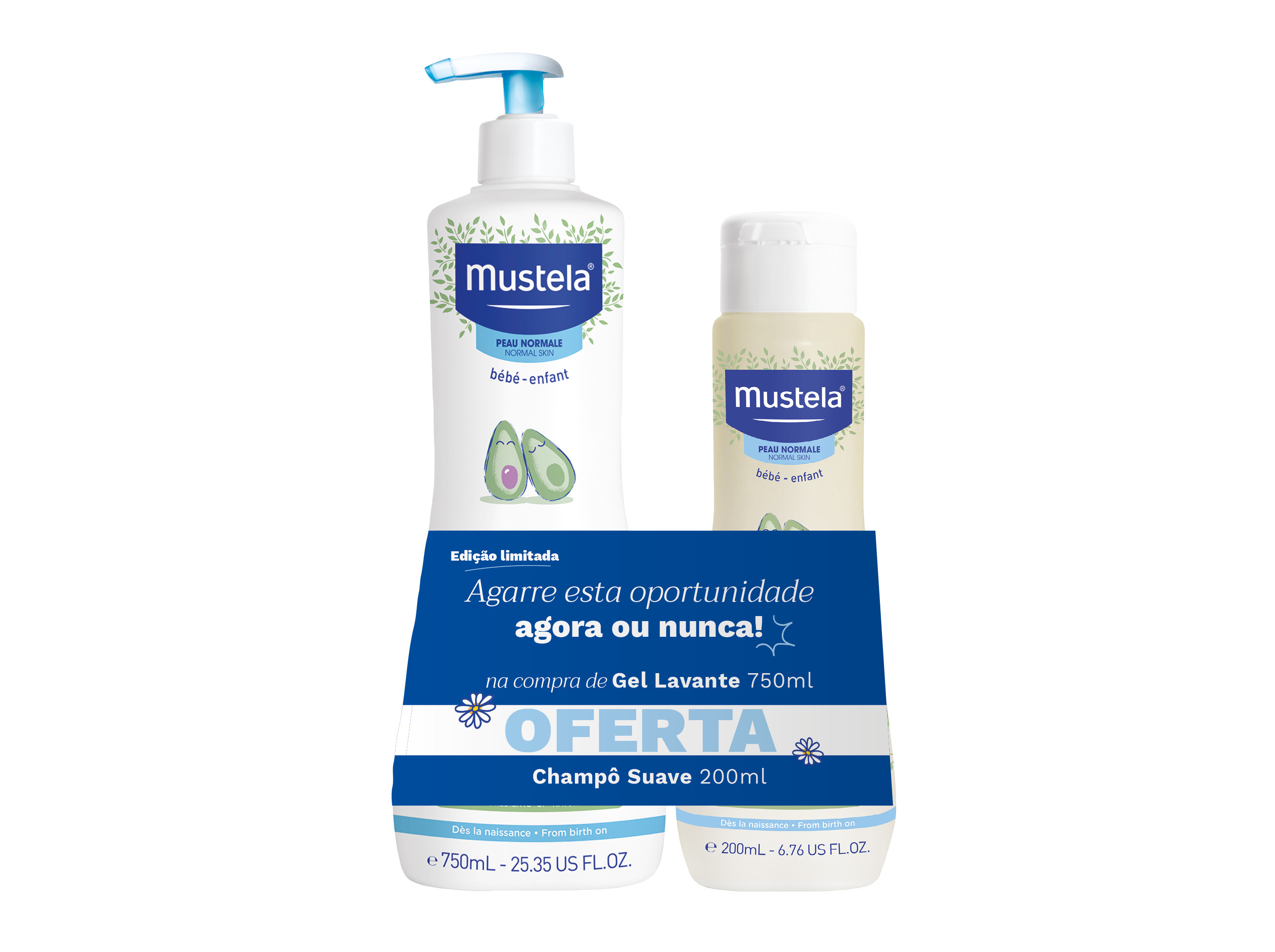 Gel lavante mustela 750+200ml