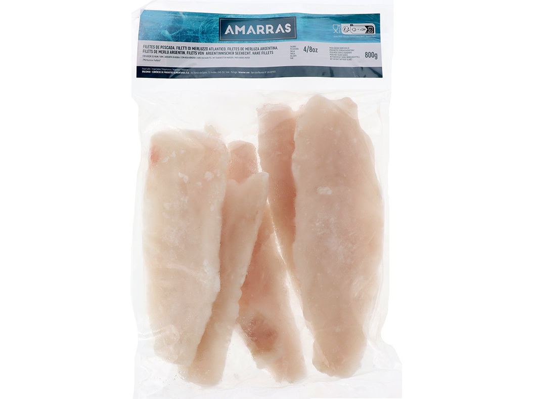 Filete De Pescada Congelado 800g Auchan