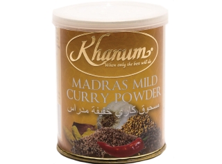 Pó Khanum Madras De Carilmeio Picante 100g Khanum