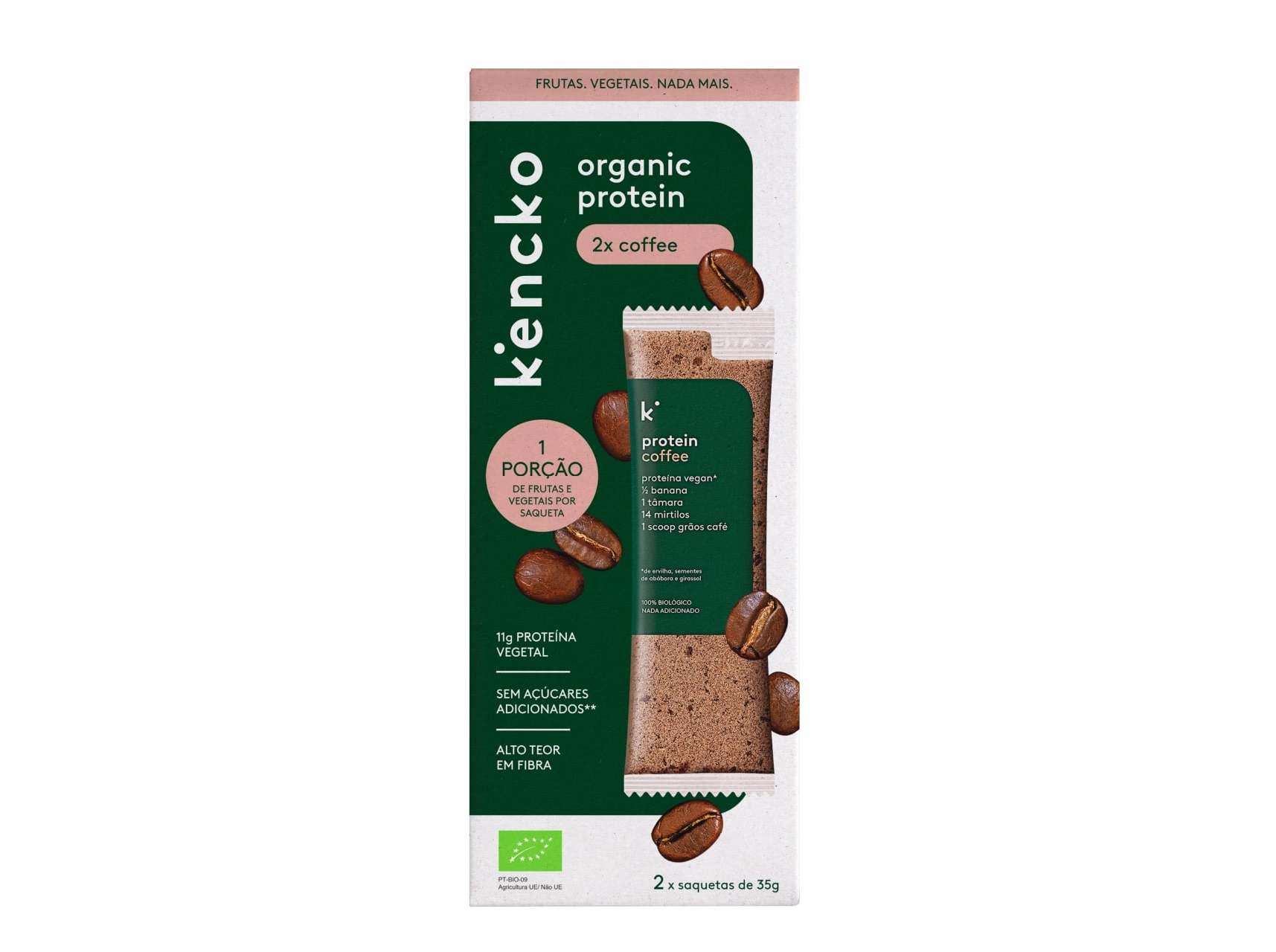 Batido Kencko Proteina Vegan Cafe 2x35g