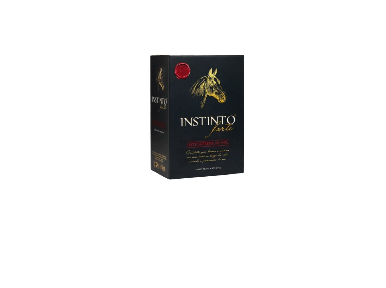 Vinho Tinto Instinto Forte Bag In Box 5l Instinto Forte