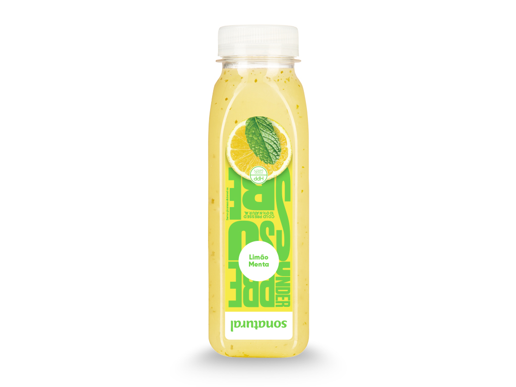 Sumo sonatural limão e hortelã 250ml