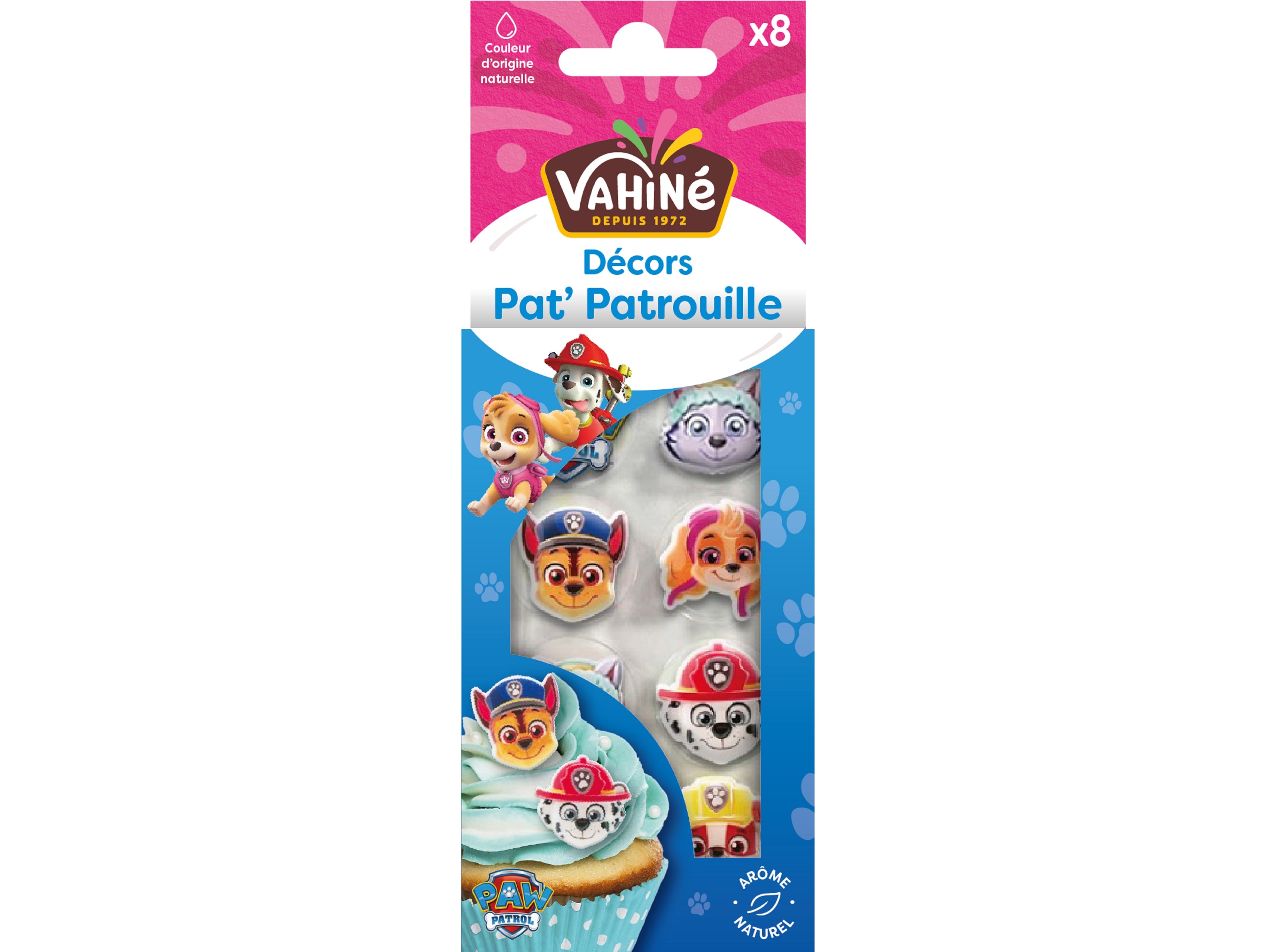 Decoração para bolos vahiné patrulha pata 25g