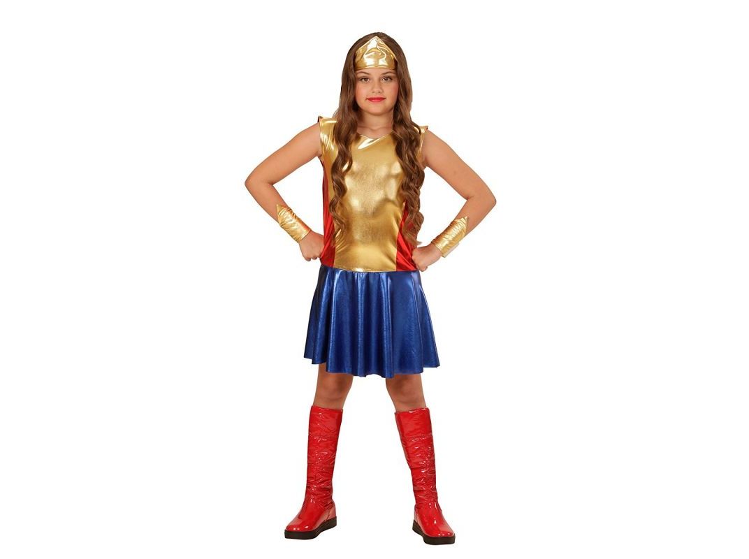Disfarce Topbrands Wonder Girl 4/5 Anos 116cm